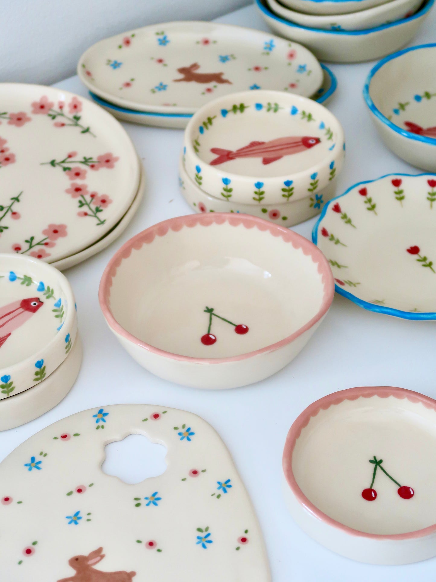 Bowl with cherry