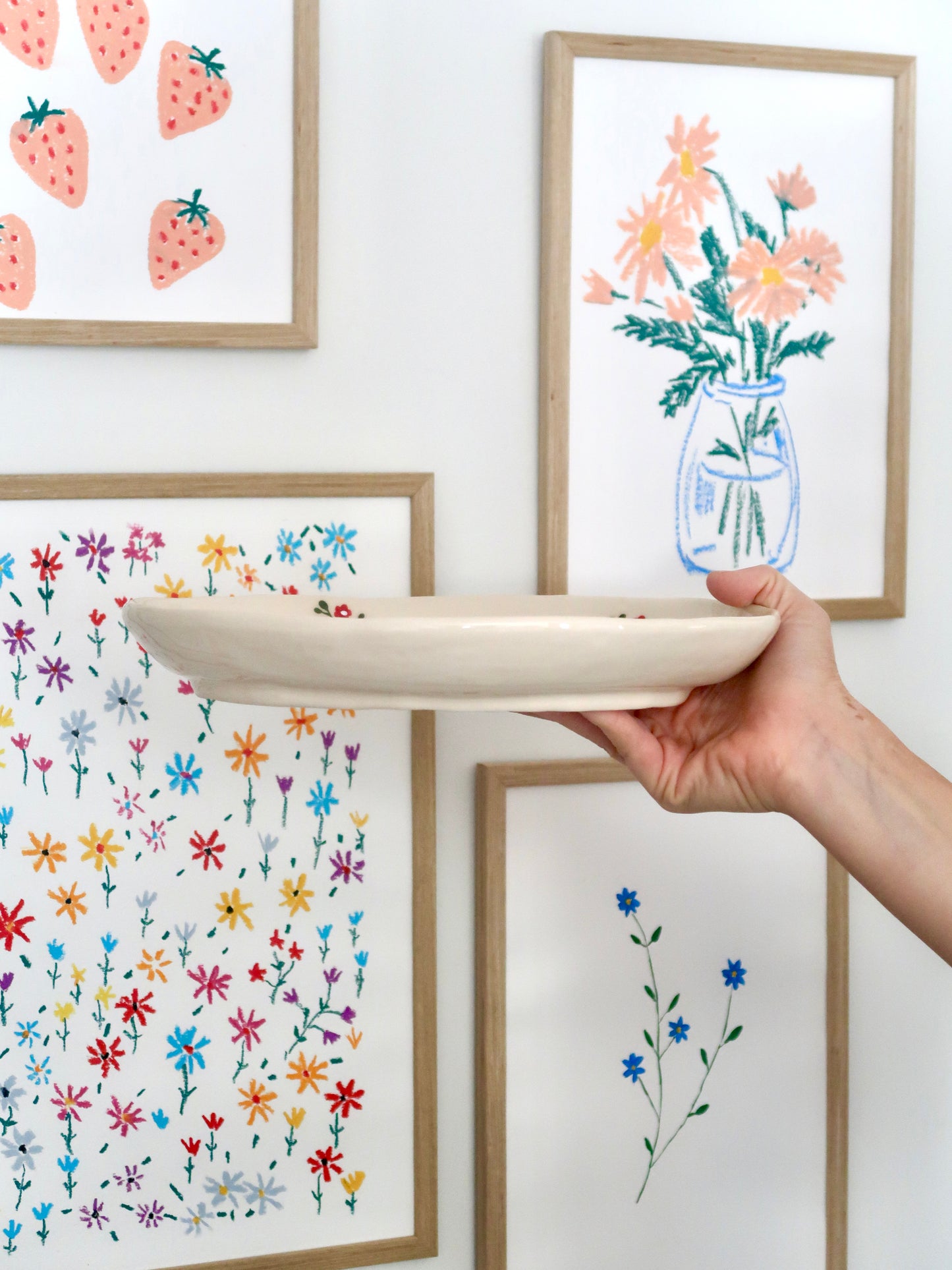 Pre-Order: Platter with dog (big)