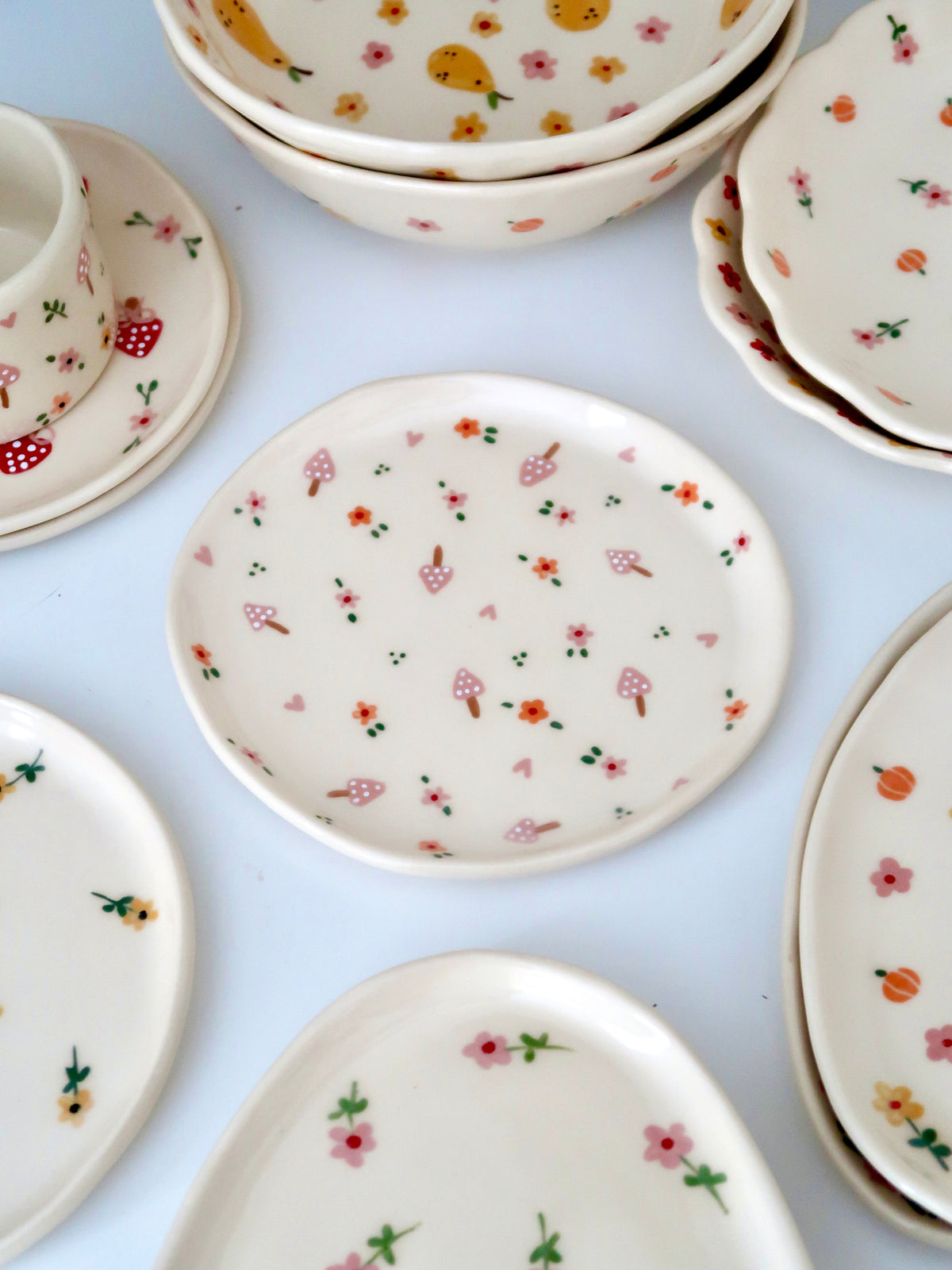 Breakfast/Dessert plate autumn vibes