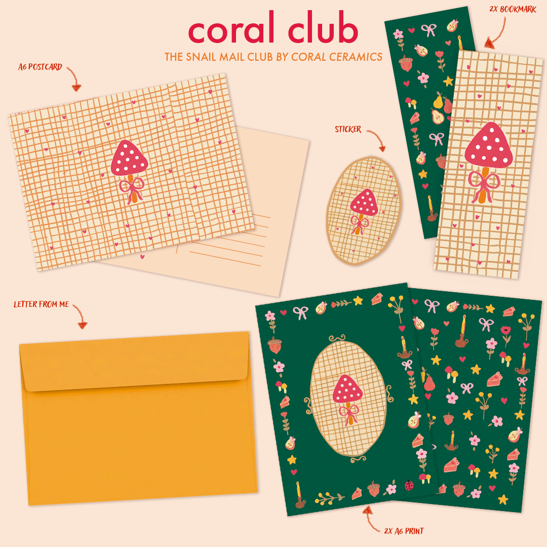 Coral Club - Snail Mail - Free shipping