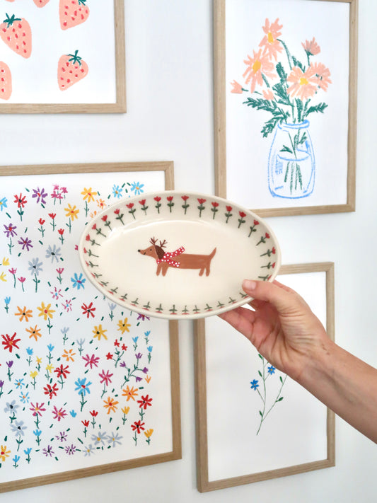 Pre-Order: Platter with dog