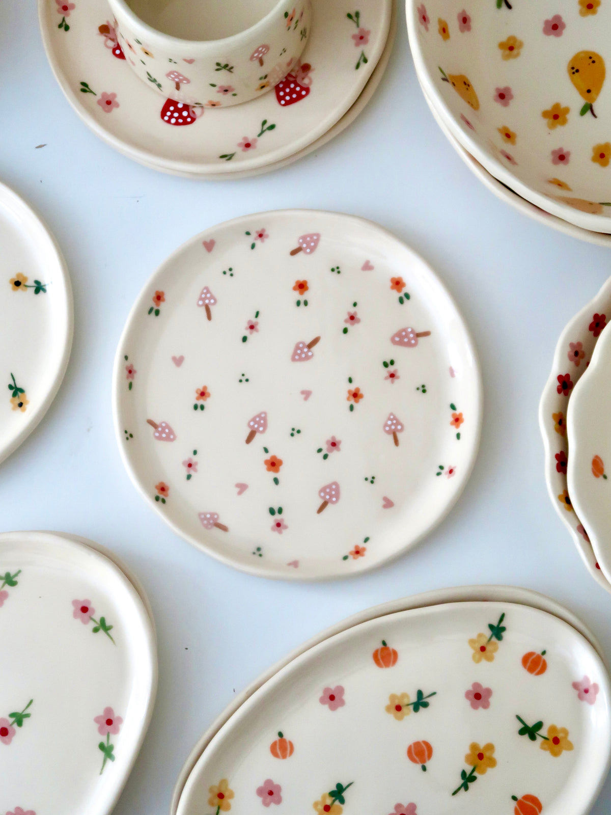 Breakfast/Dessert plate autumn vibes