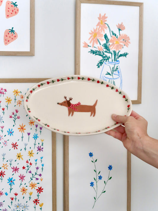 Pre-Order: Platter with dog