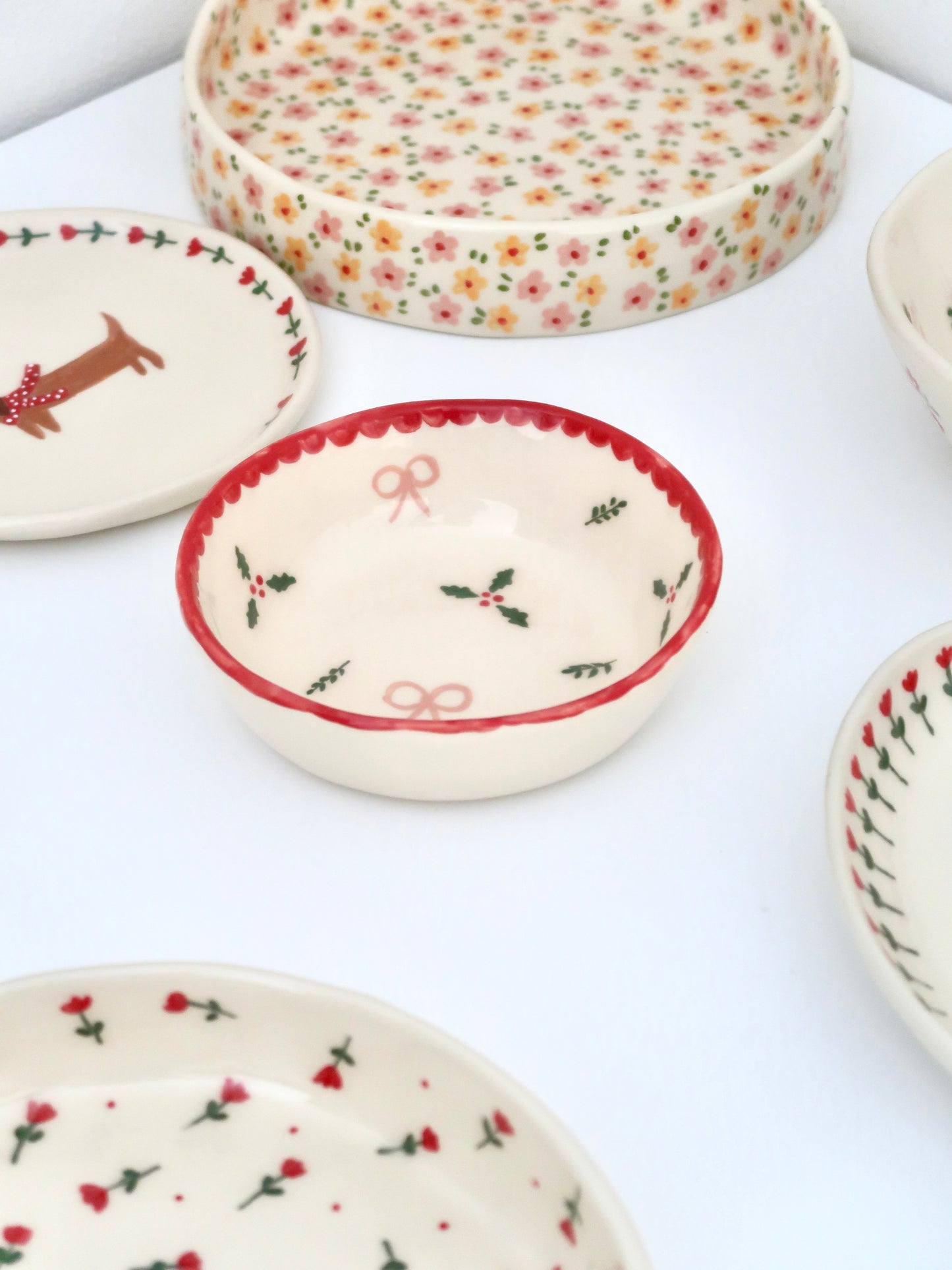 Bowl with christmas vibe