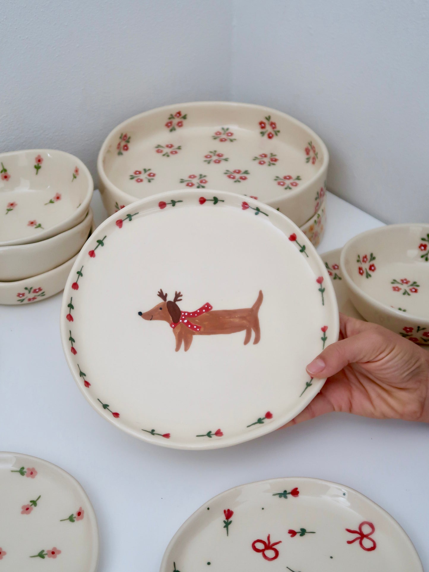 Pre-Order: Plate with dog
