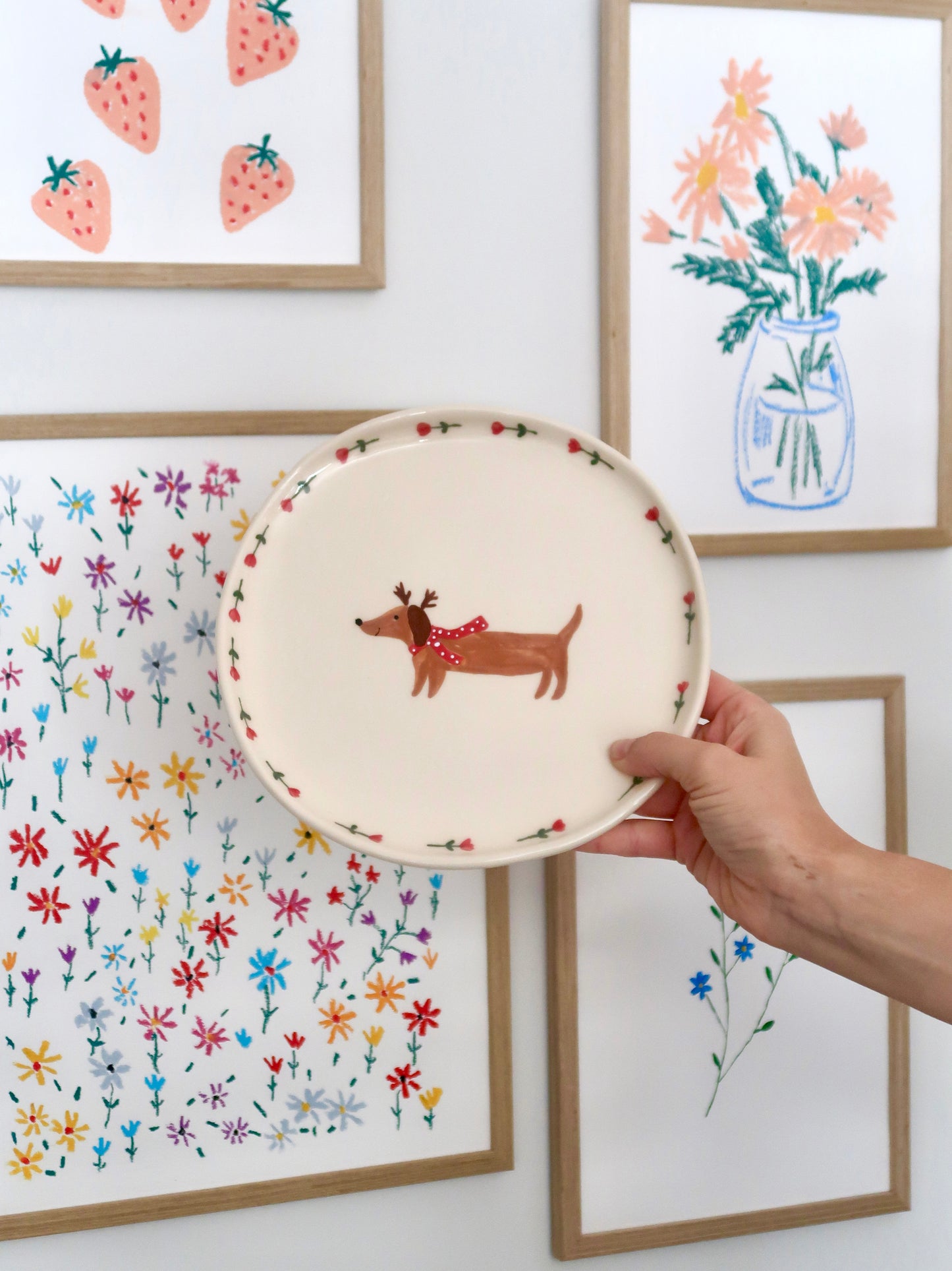Pre-Order: Plate with dog