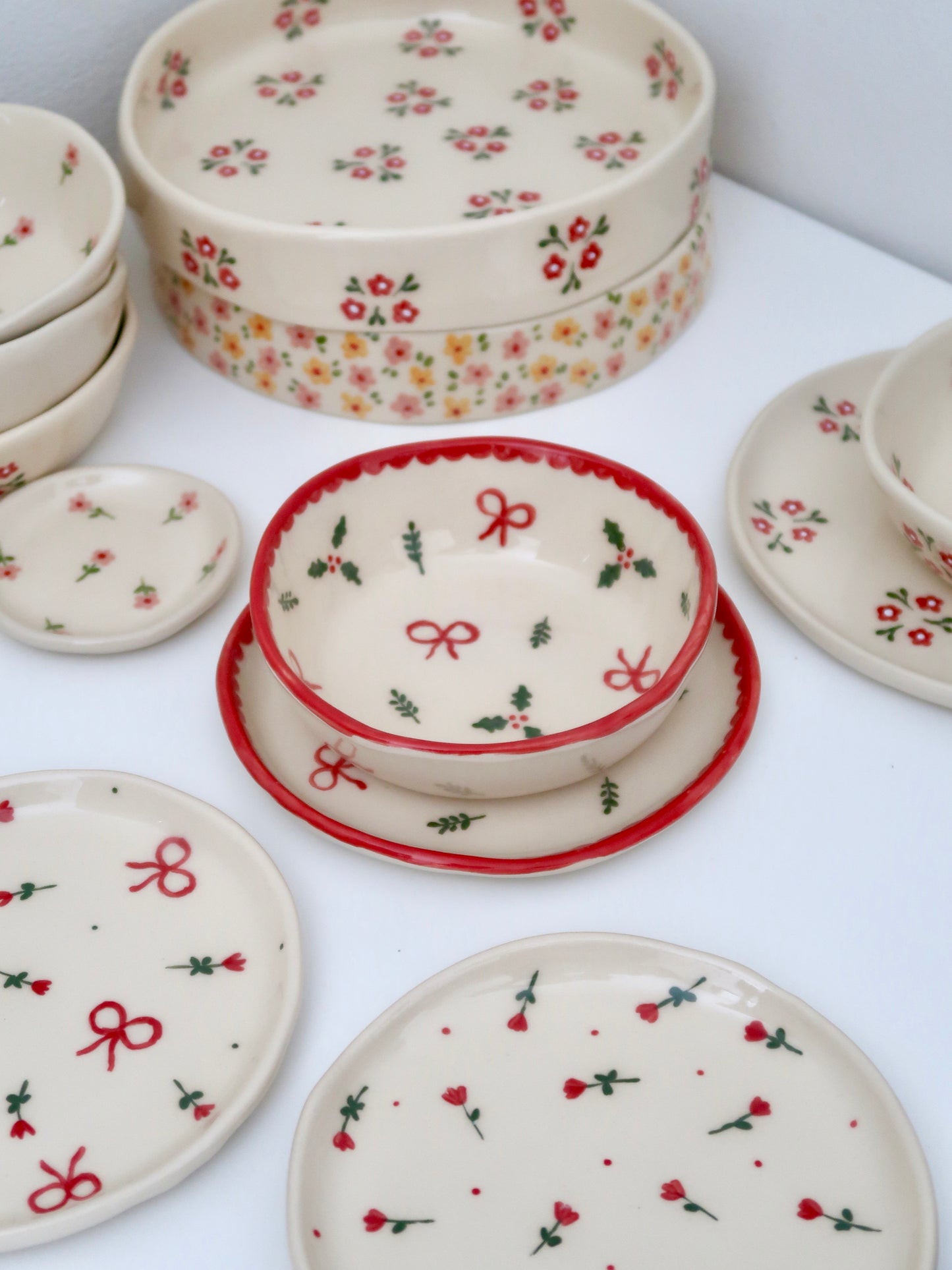 Set with christmas vibe