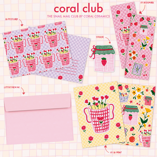 Coral Club - Snail Mail - Free shipping